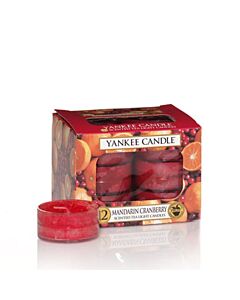 Yankee Candle Mandarin Cranberry Tea Lights 